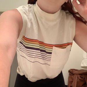 Urban Outfitters Vintage Turtle Neck Tank